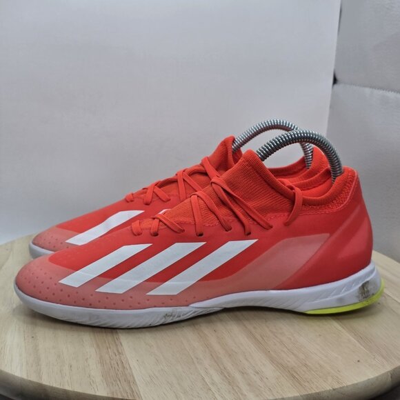 Mens Size 6.5 W7.5- Adidas x Crazyfast League Indoor Unisex Soccer Shoes  IF0704 - Picture 1 of 10